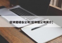 区块链硅谷公司[区块链公司简介]